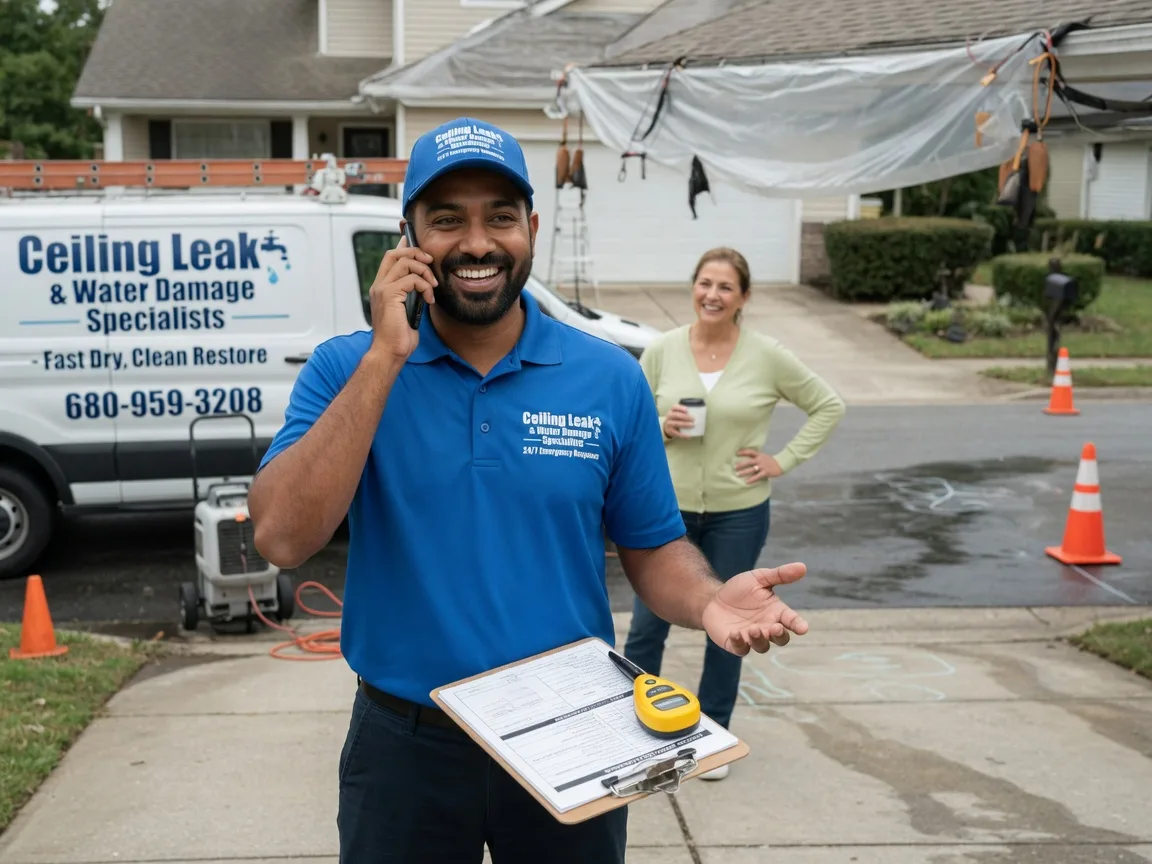 Ceiling Leak Cleanup Glenwood, NY FAQs